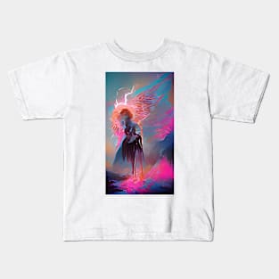 Electric Angel Kids T-Shirt